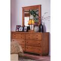 Progressive Furniture Diego Casual Style Dresser- Cinnamon Pine 61652-23